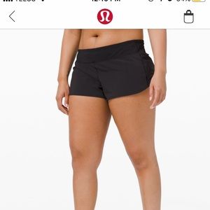 Lululemon speed up short